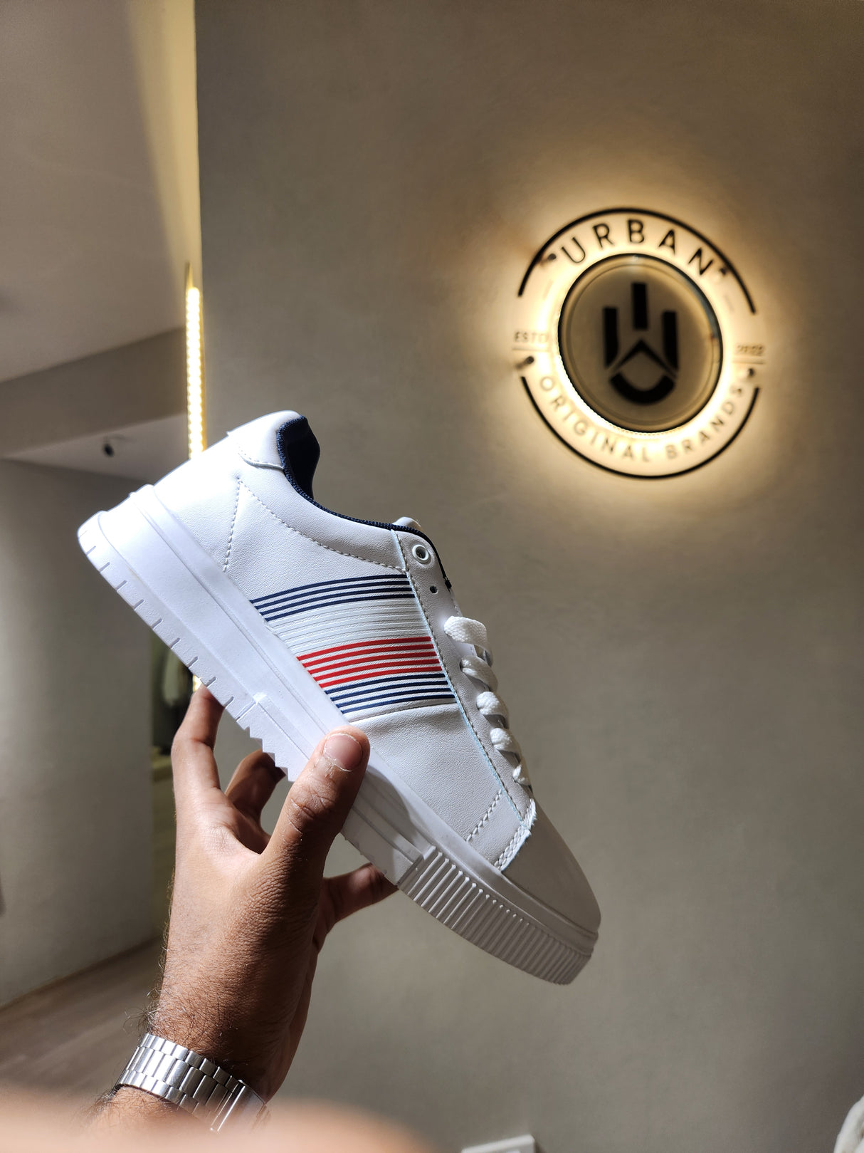 Tommy Hilfiger Leather Sneakers