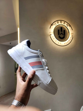 Tommy Hilfiger Leather Sneakers