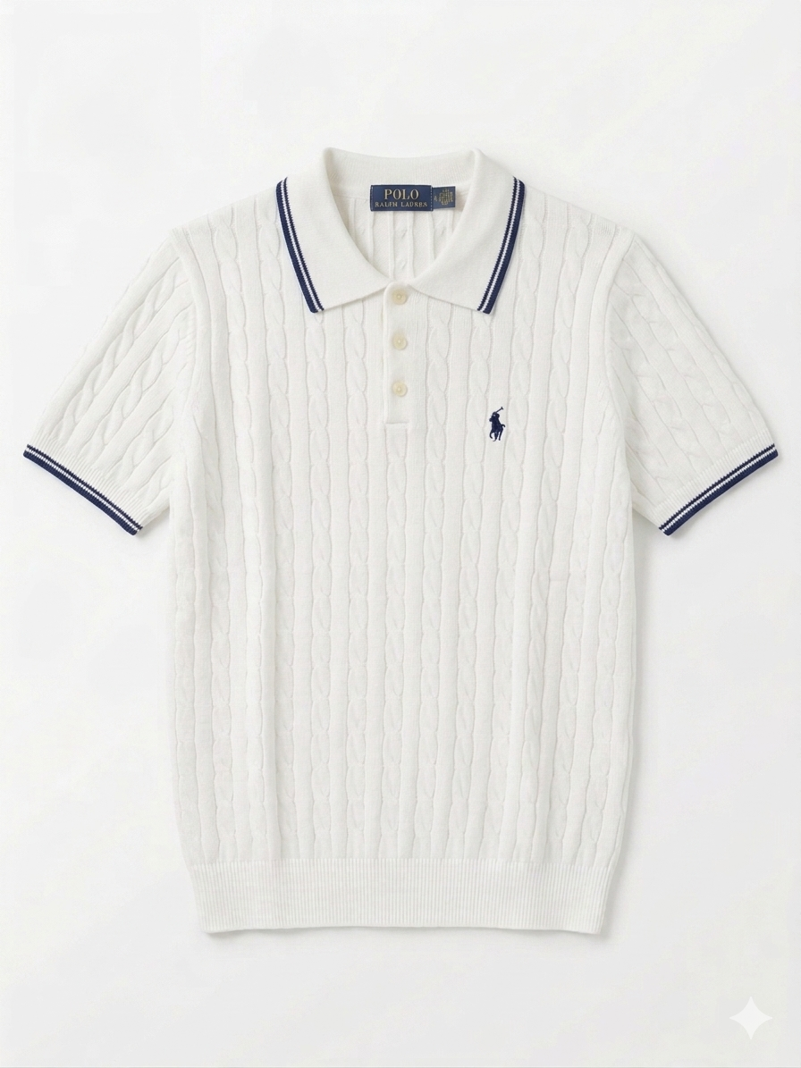 POLO RALPH LAUREN Cable-Knit Cotton Jumper