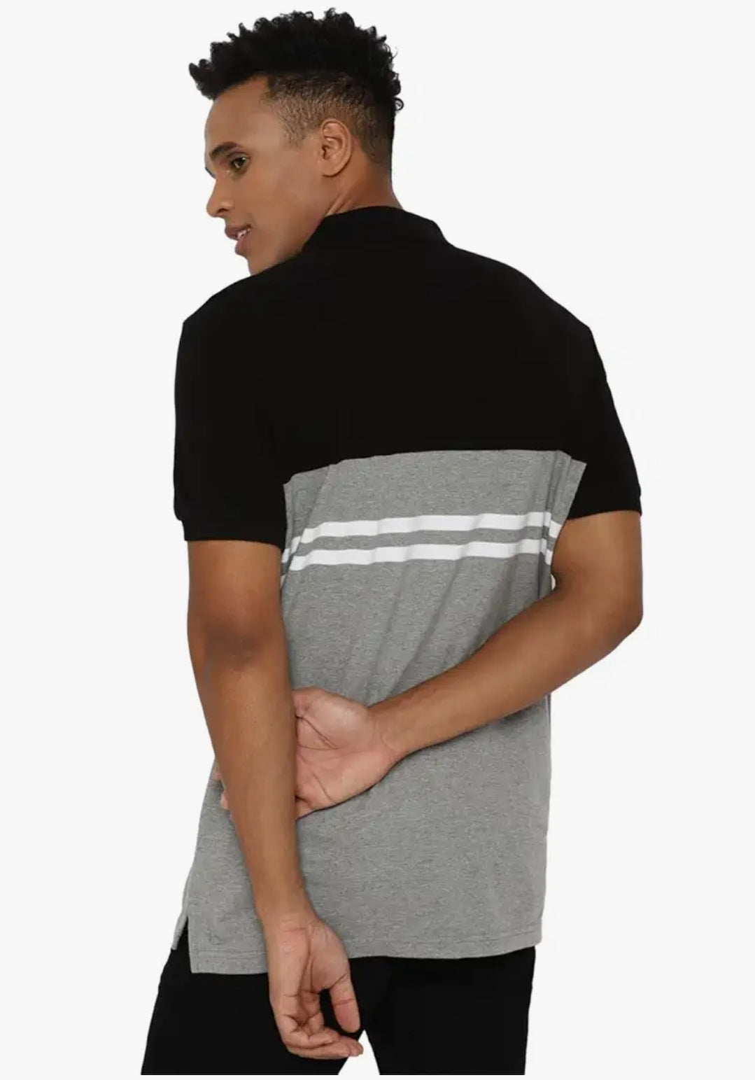 AE Colourblock Polo T-shirt