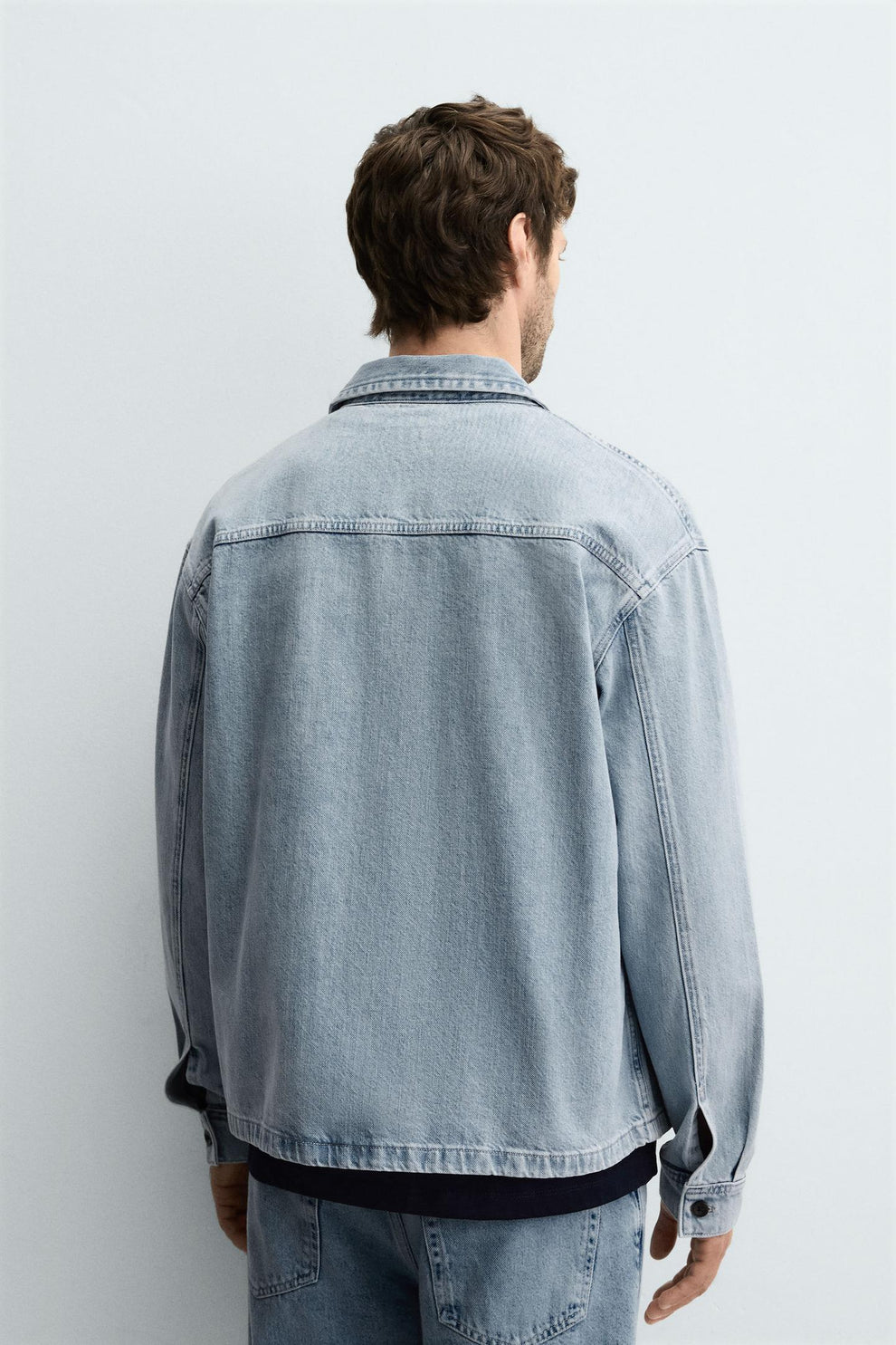 ZARA OVERSHIRT JEANS
