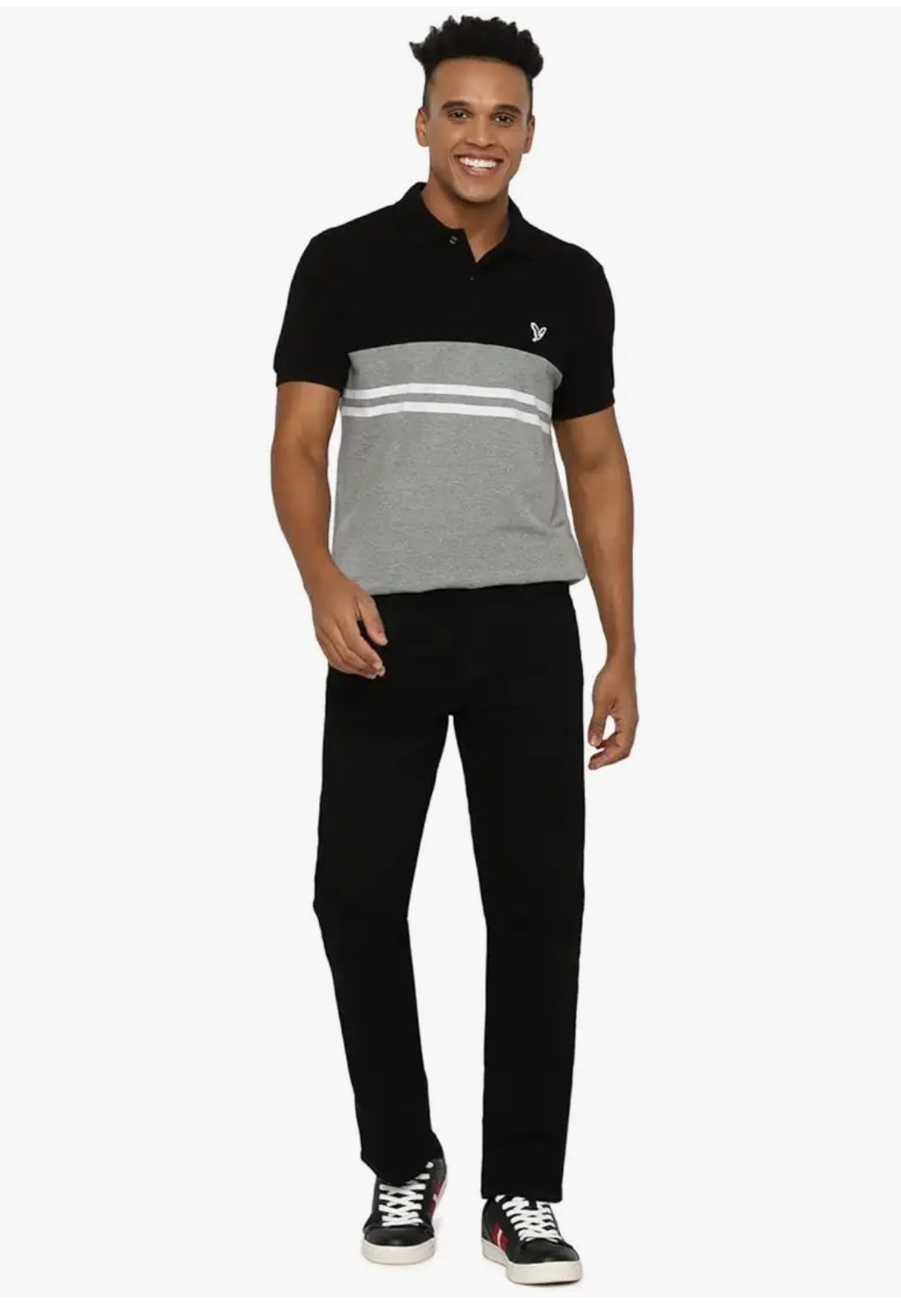 AE Colourblock Polo T-shirt
