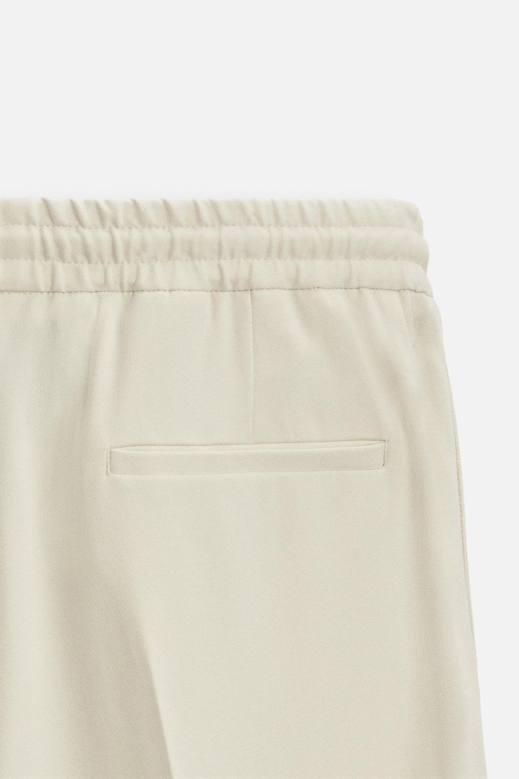 ZARA COMFORT JOGGER-WAIST PANTS