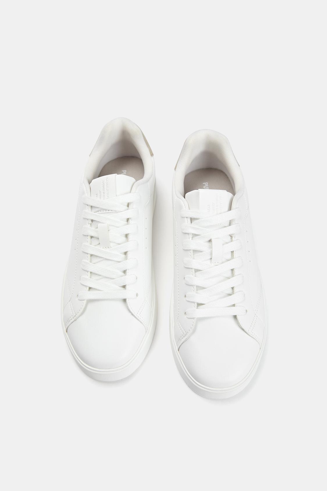Pull&bear Basic trainers with detail