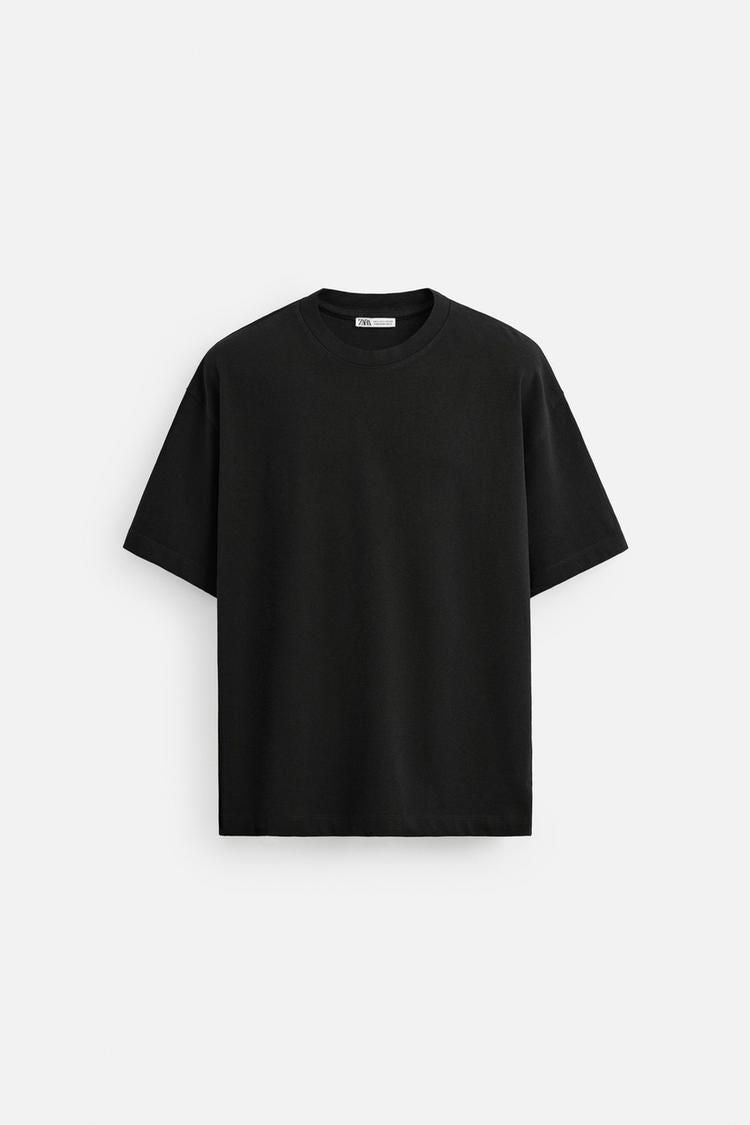 ZARA BASIC HEAVYWEIGHT T-SHIRT