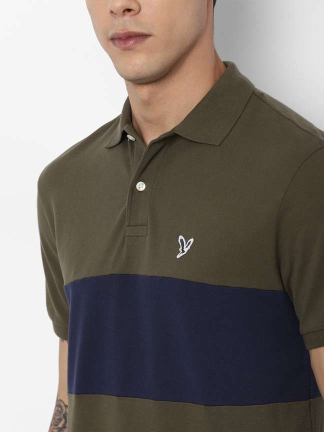 AE Colourblock Polo T-shirt