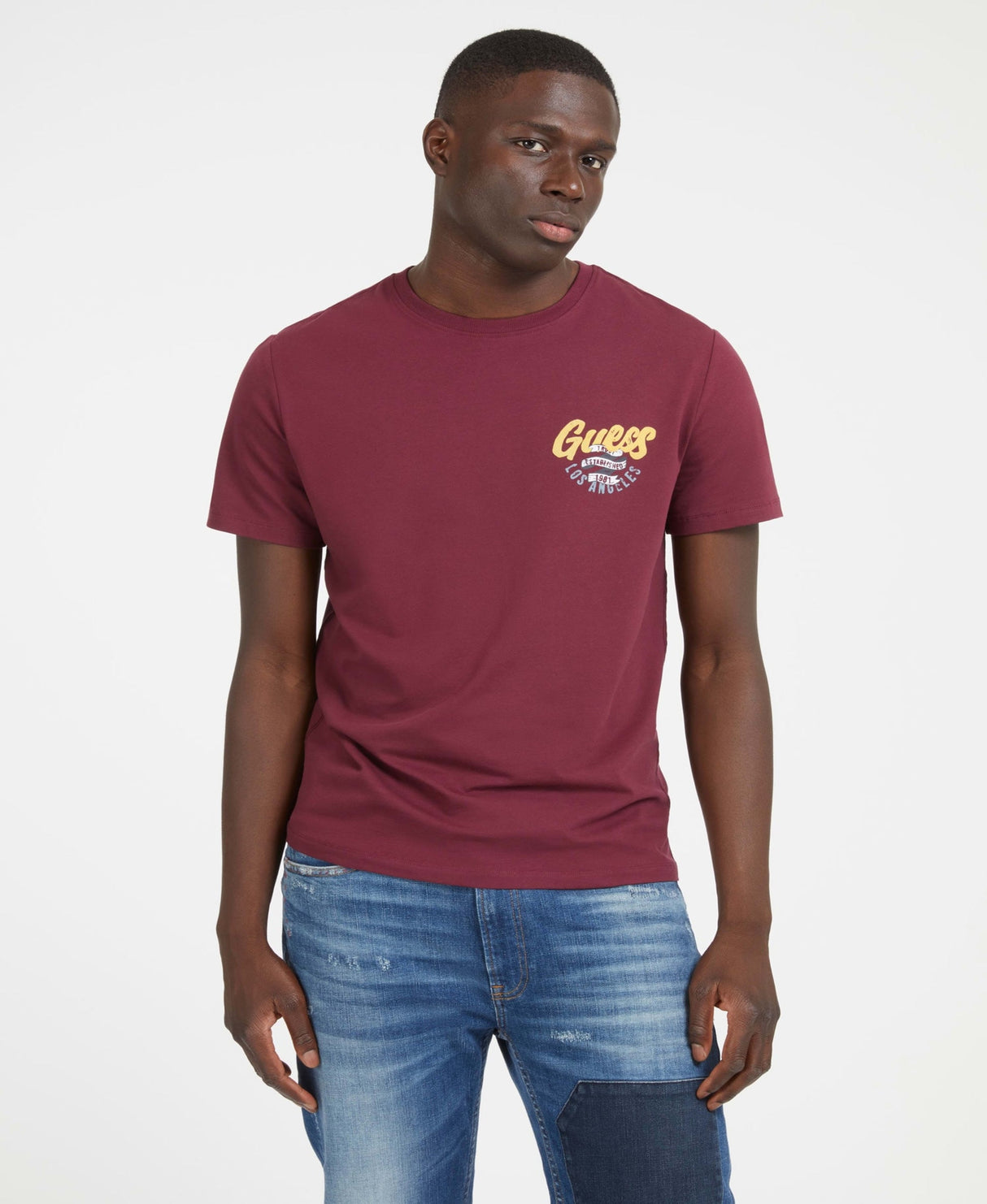 Guess Printed Slim Fit T-Shirt