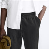 ZARA VISOCOSE LINEN TROUSER