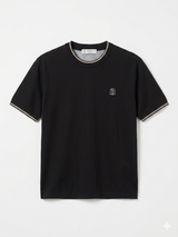 brunello cucinelli T-shirt embroidered logo