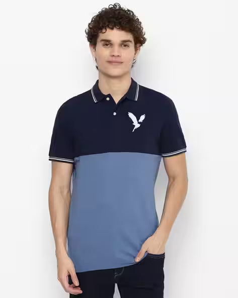 AE Colourblock Polo T-shirt