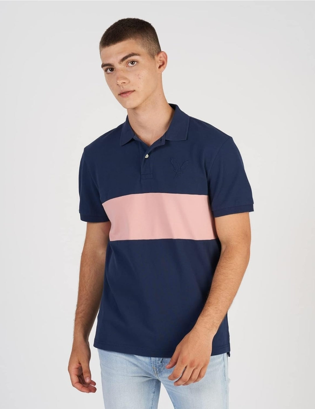 AE Striped Polo Shirt