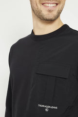 Calvin Klein Terry Sweatshirt in Tempest