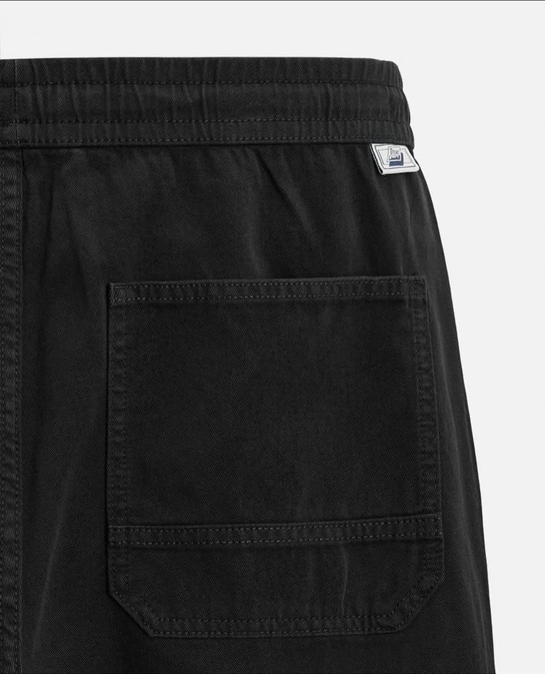 ZARA WASHED JOGGER WAIST TROUSERS