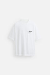 ZARA CONTRAST PRINT T-SHIRT