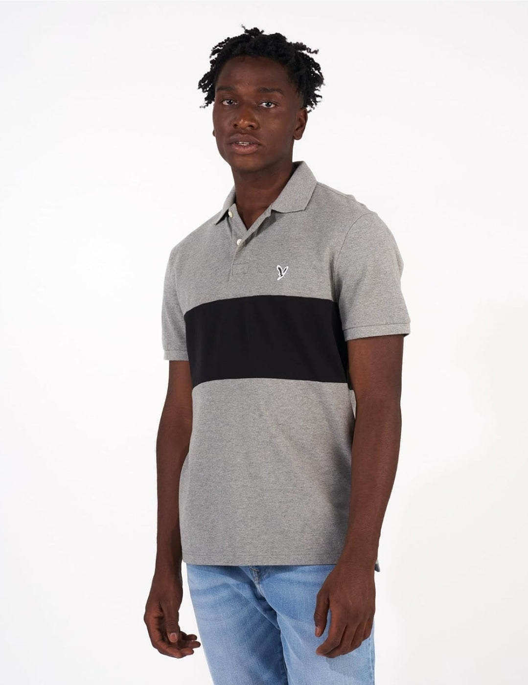 AE Colourblock Polo T-shirt