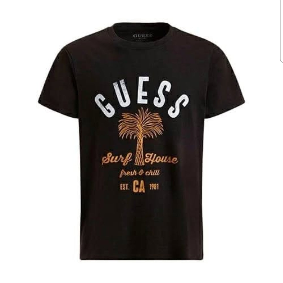 Guess Printed Slim Fit T-Shirt