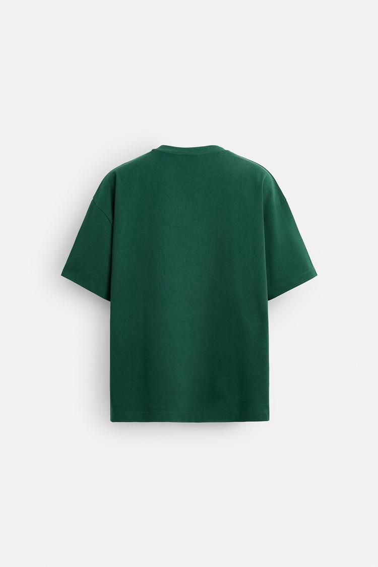 ZARA BASIC HEAVYWEIGHT T-SHIRT