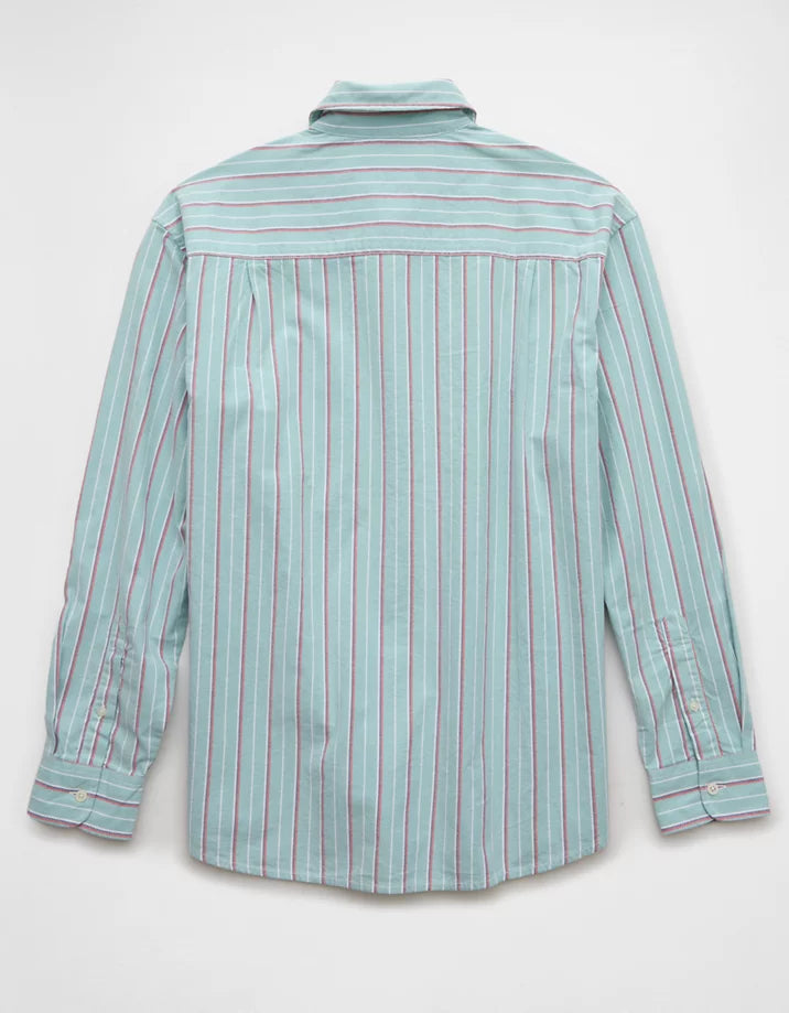 American Eagle AE Flex oxford Button-Up