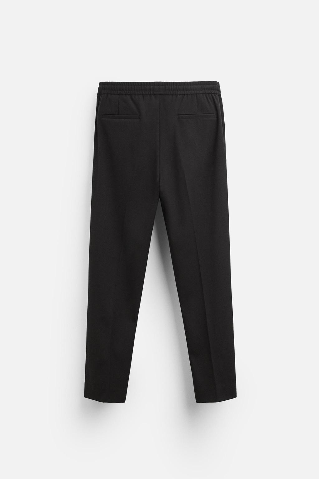 ZARA COMFORT JOGGER-WAIST PANTS