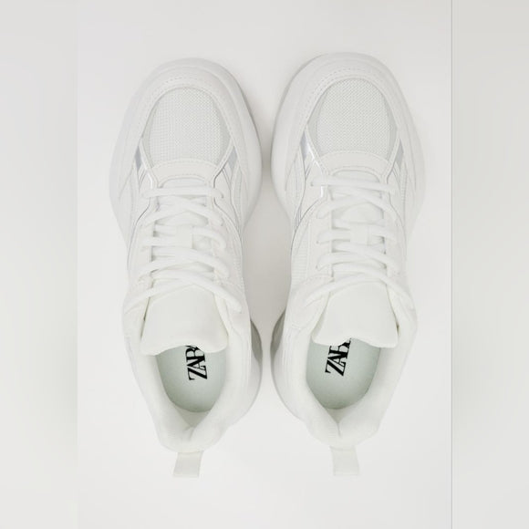 ZARA WOMEN CONTRAST RUNNING SHOES