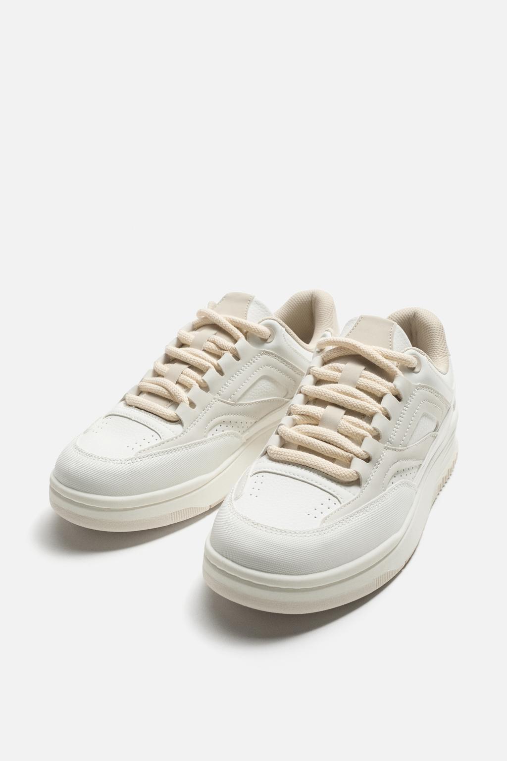 ZARA MULTI-PIECE ROPE DETAIL TRAINERS