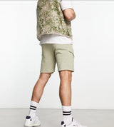Bershka cargo jersey shorts