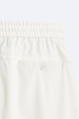 ZARA CORDUROY PANTS WITH A DRAWN BELT