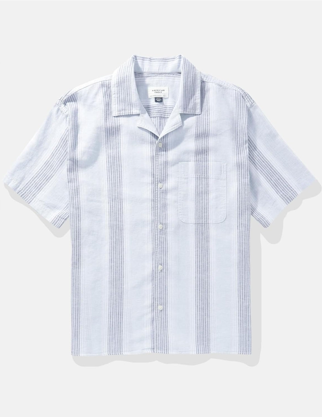 AE Hawaiian Short-Sleeve Button-Up Shirt