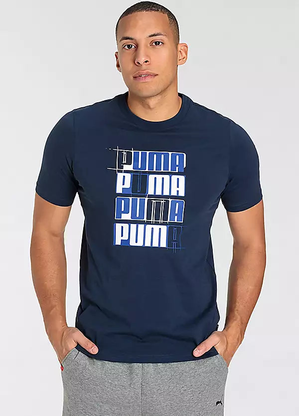 PUMA ESSENTIALS PRINTED T-SHIRT
