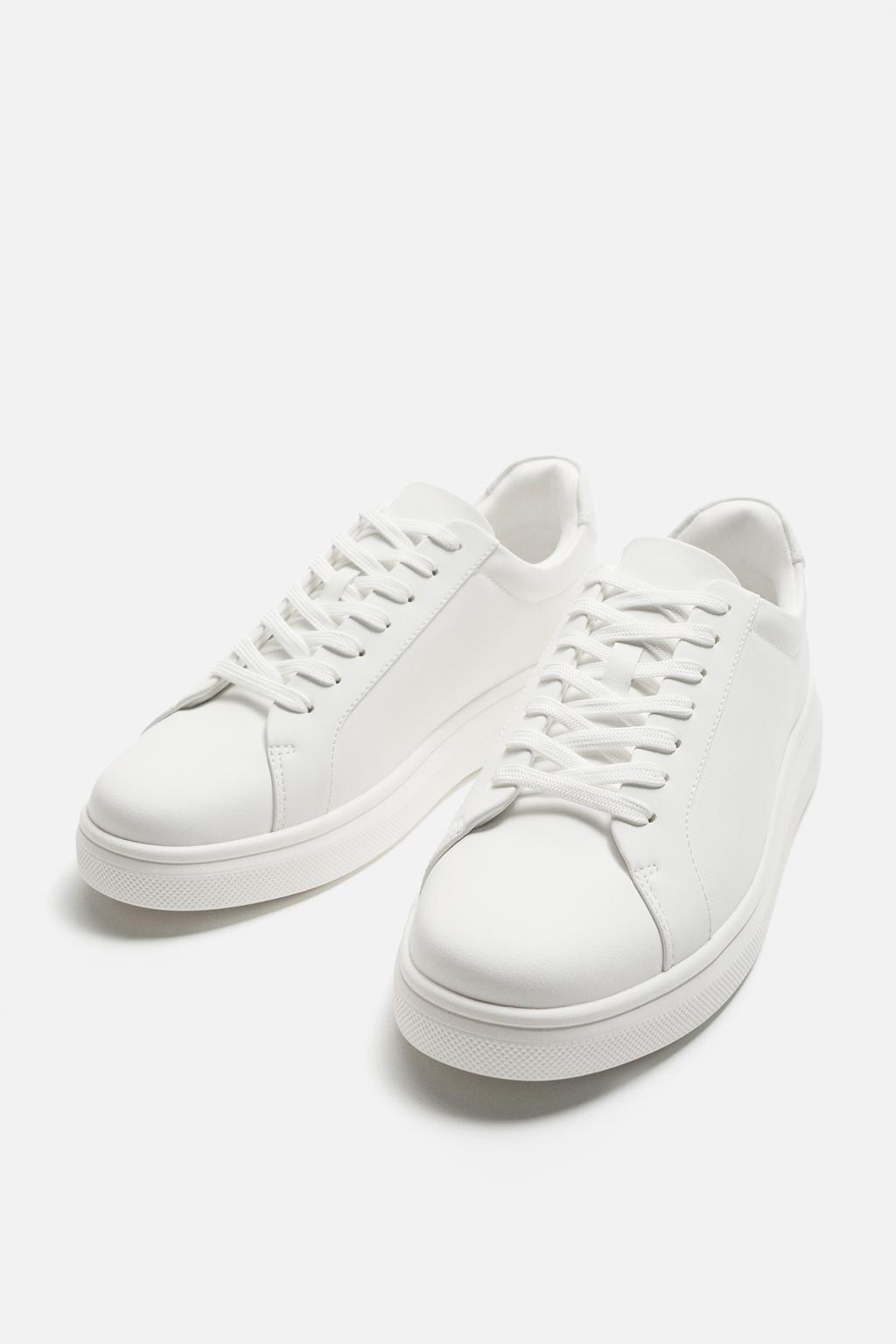 ZARA MONOCHROME CHUNKY TRAINERS