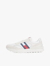 Tommy Jeans Suede Cleat Mixed Texture Trainers
