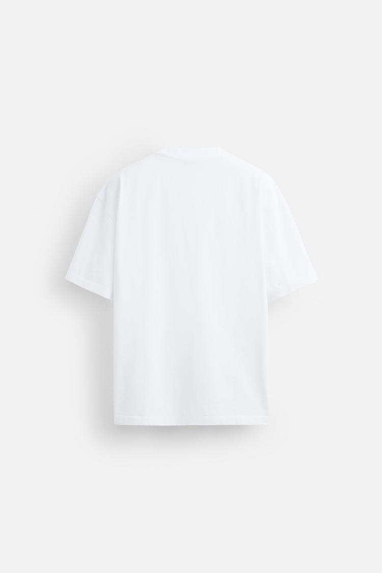 ZARA BASIC HEAVYWEIGHT T-SHIRT