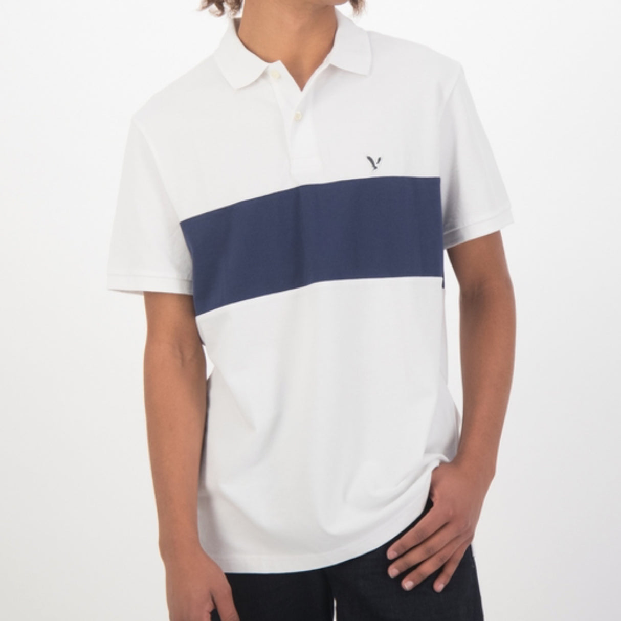 AE Colourblock Polo T-shirt