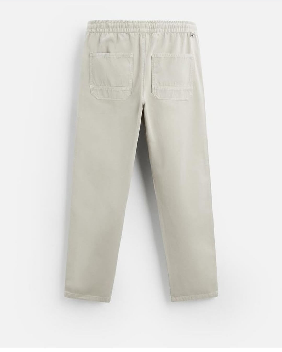 ZARA WASHED JOGGER WAIST TROUSERS