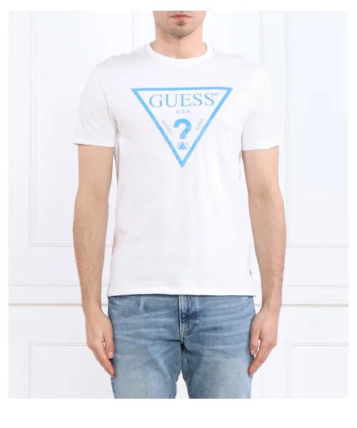 Guess Printed Slim Fit T-Shirt
