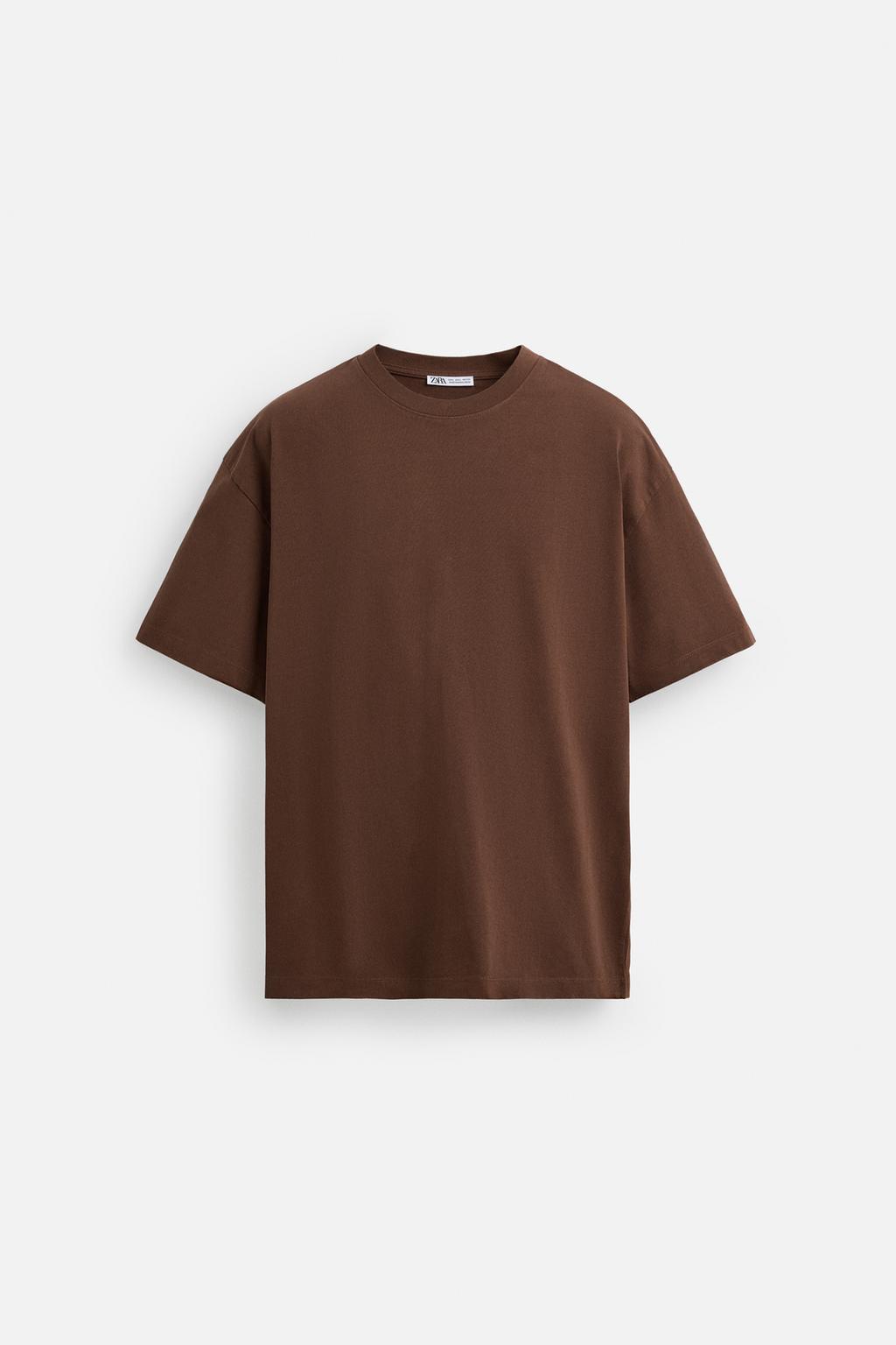 ZARA BASIC HEAVYWEIGHT T-SHIRT