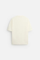 ZARA OYSTER WHITE TSHIRT