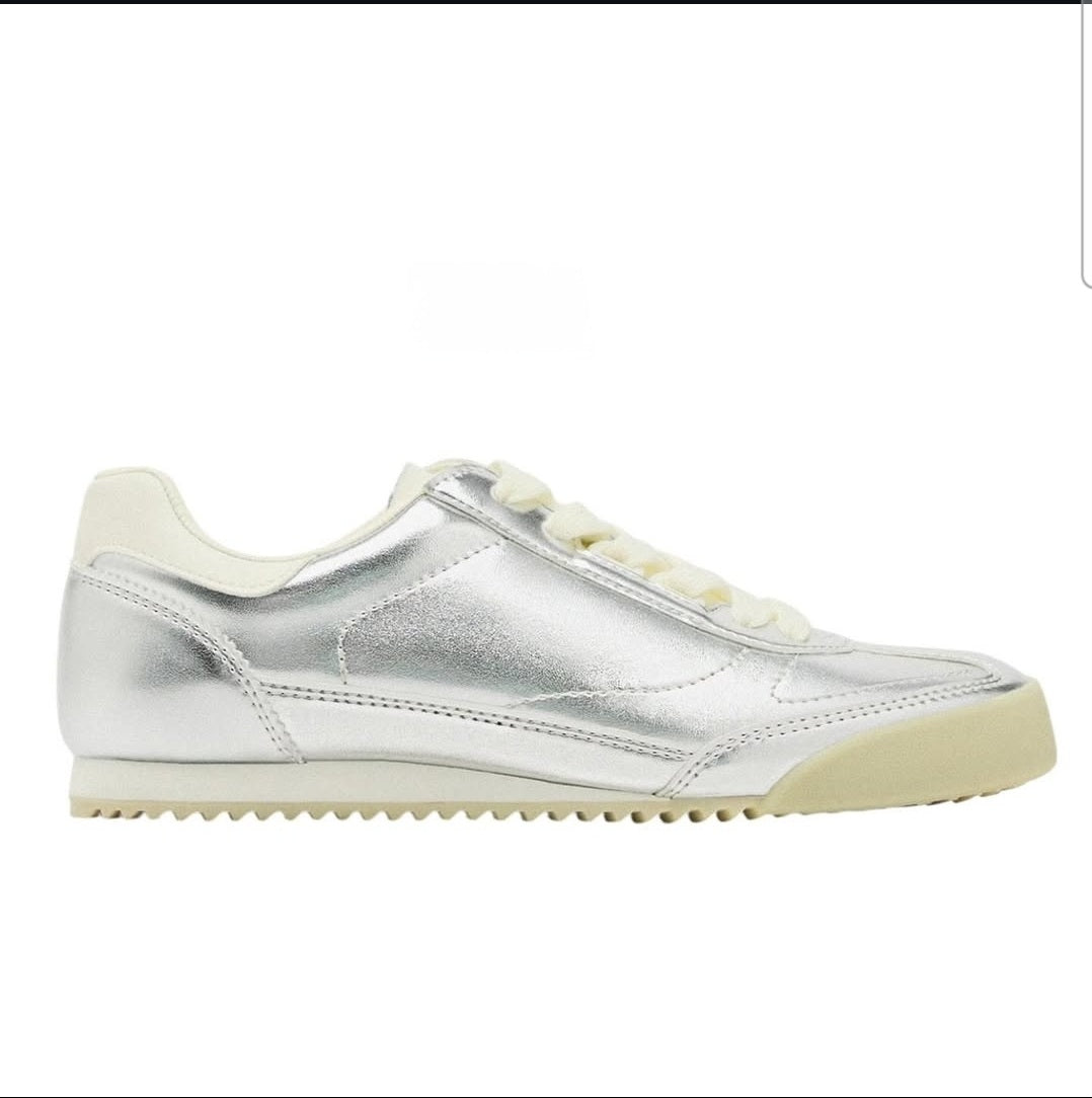 ZARA WOMEN METALLIC RUNNING SHOES