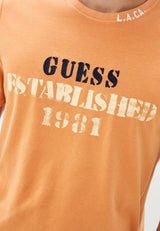 Guess Printed Slim Fit T-Shirt