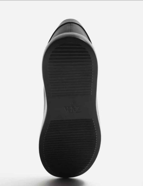 ZARA MONOCHROME CHUNKY SOLE SNEAKERS