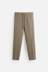 ZARA COMFORT JOGGER-WAIST PANTS