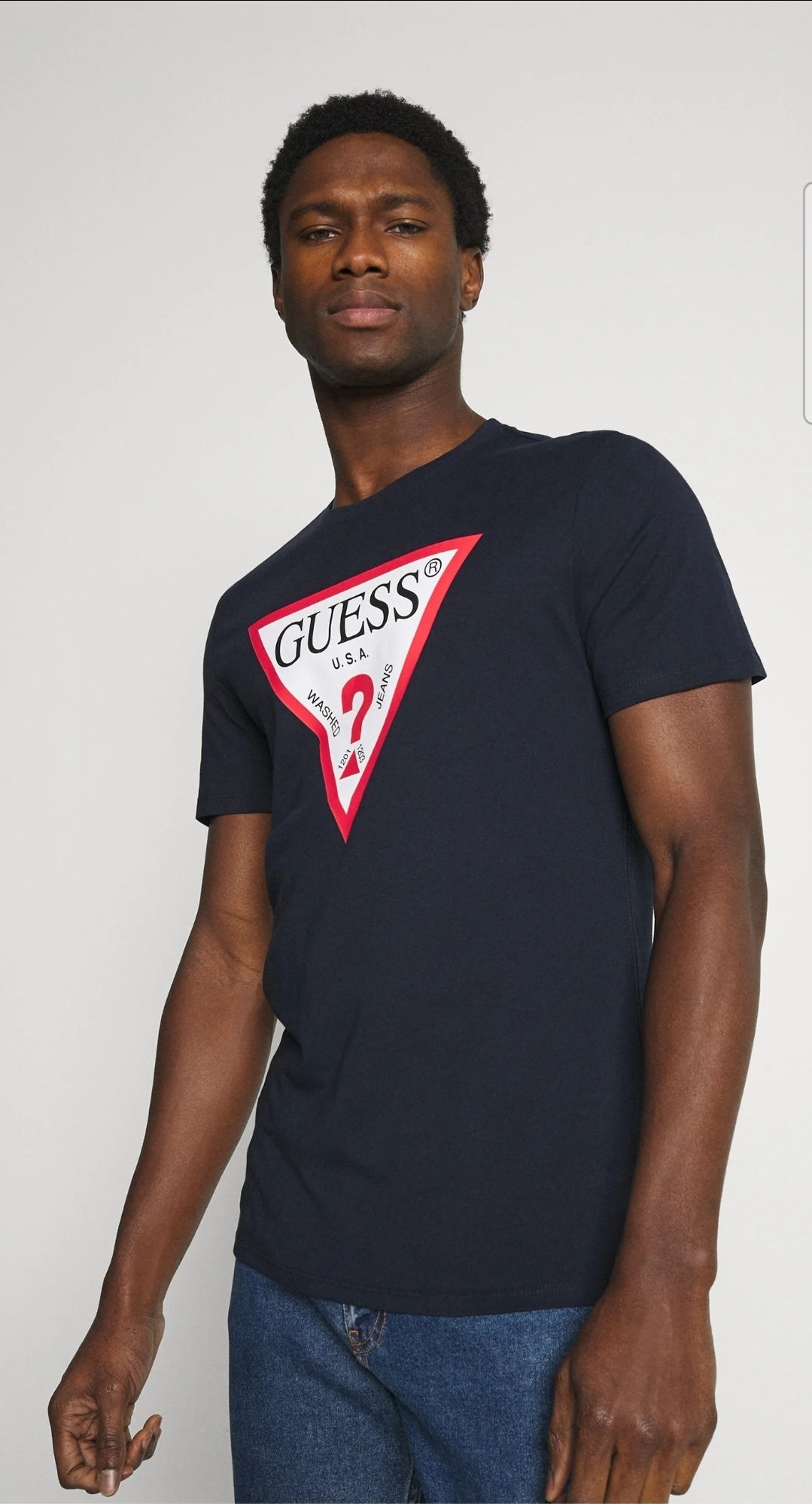 Guess Printed Slim Fit T-Shirt