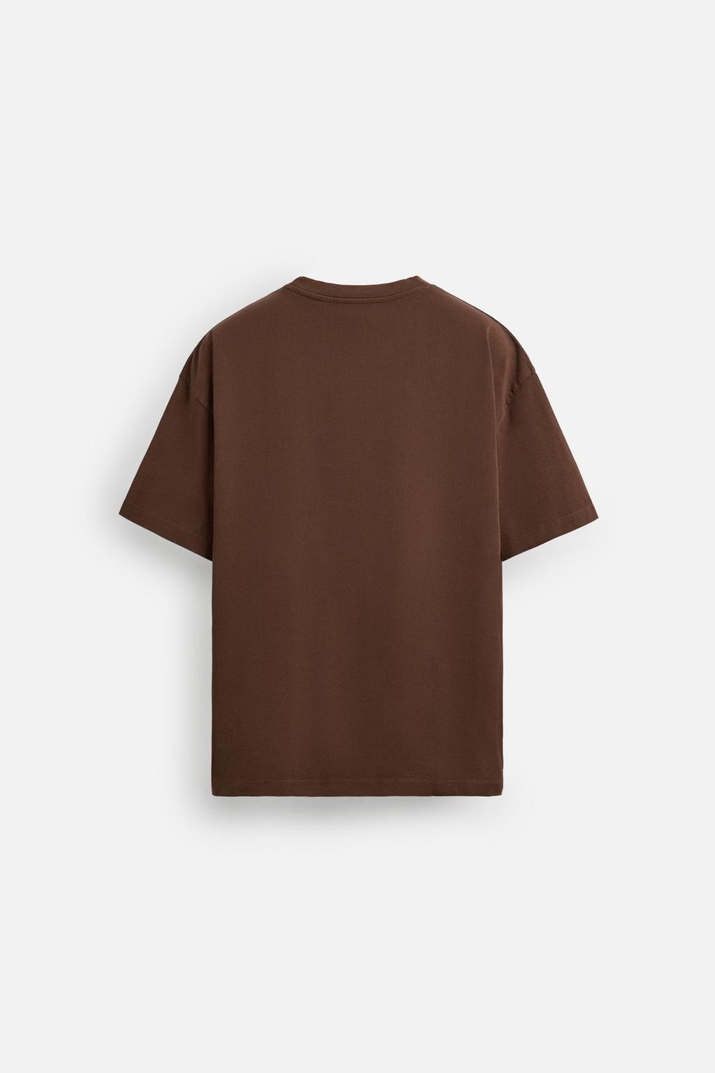 ZARA BASIC HEAVYWEIGHT T-SHIRT